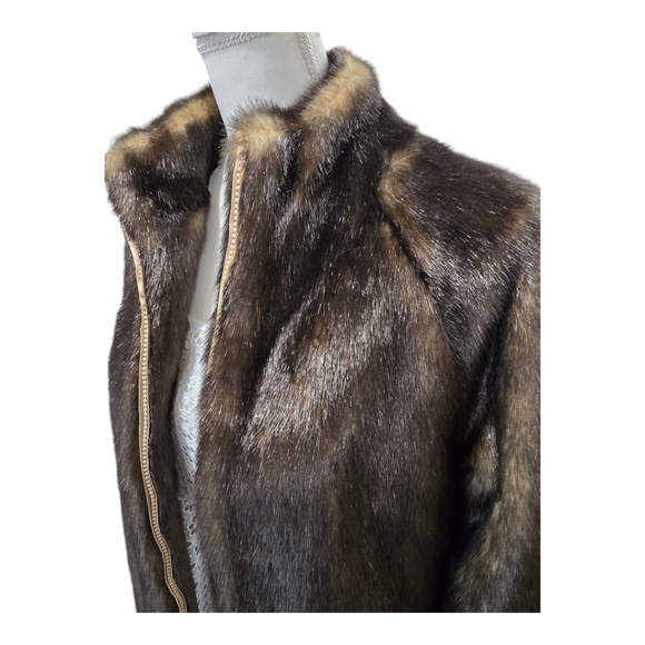 Westbound faux fur jacket, Small - Picture 2 of 5